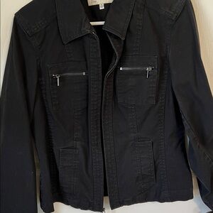 Jones New York Sport Utility Jacket in Black